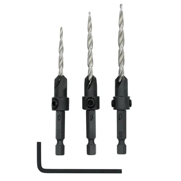Countersink Drill Bit Set